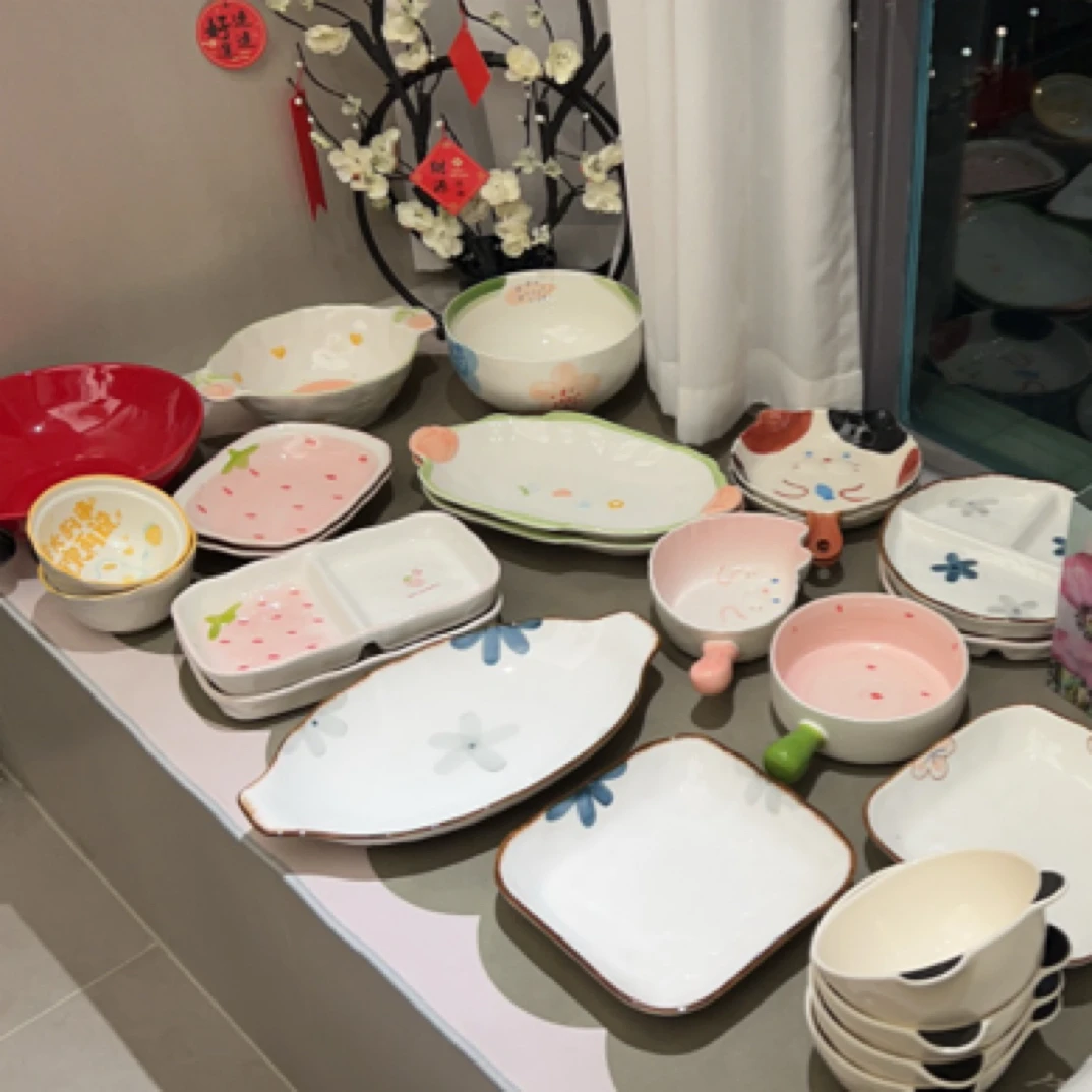 外贸餐具高级可爱随机发