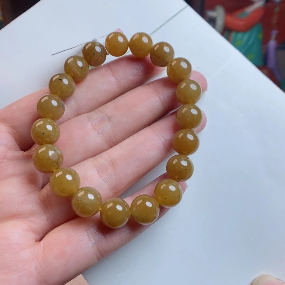 和田玉手链未镶嵌10微瑕