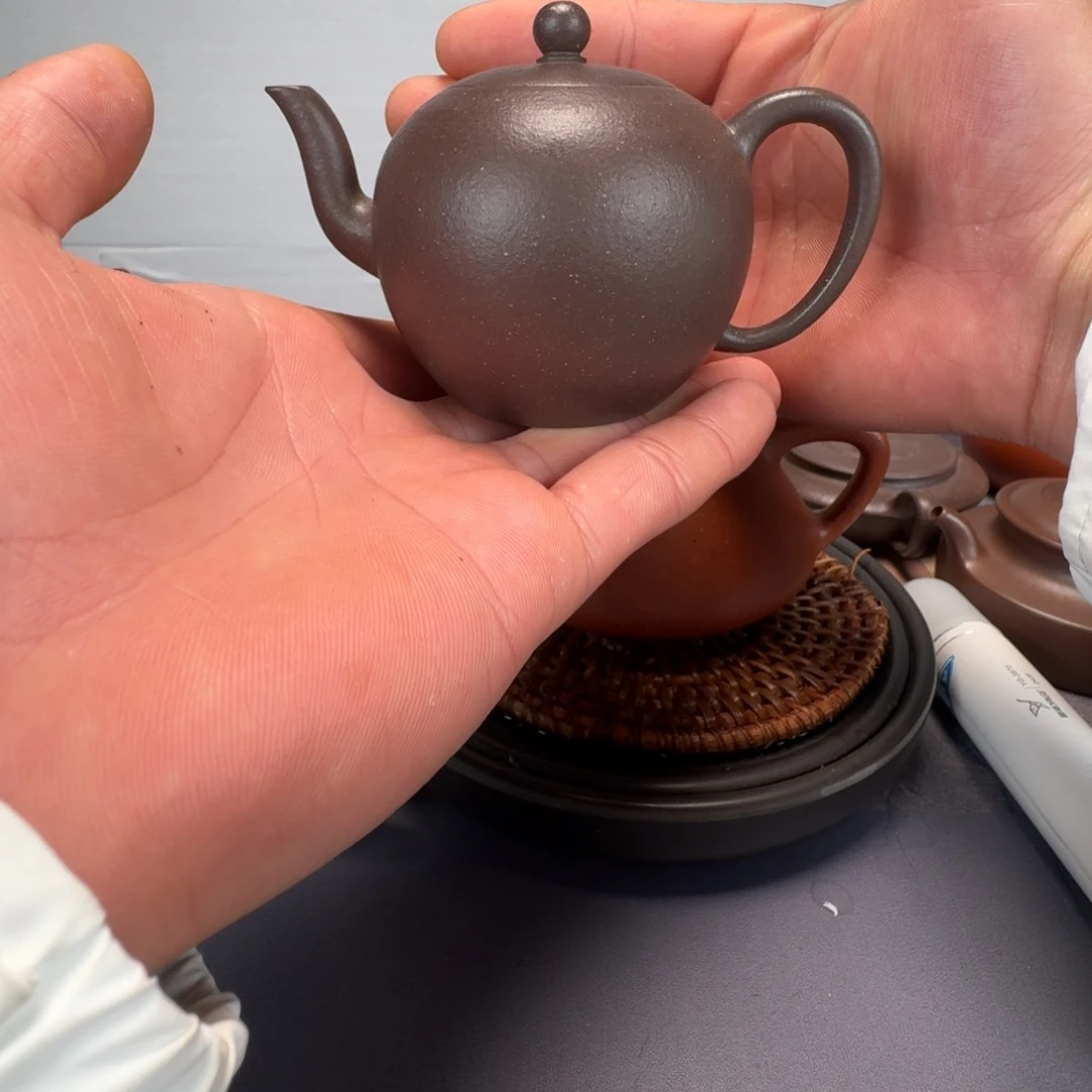 胖*墩宜兴紫砂壶全手工制作