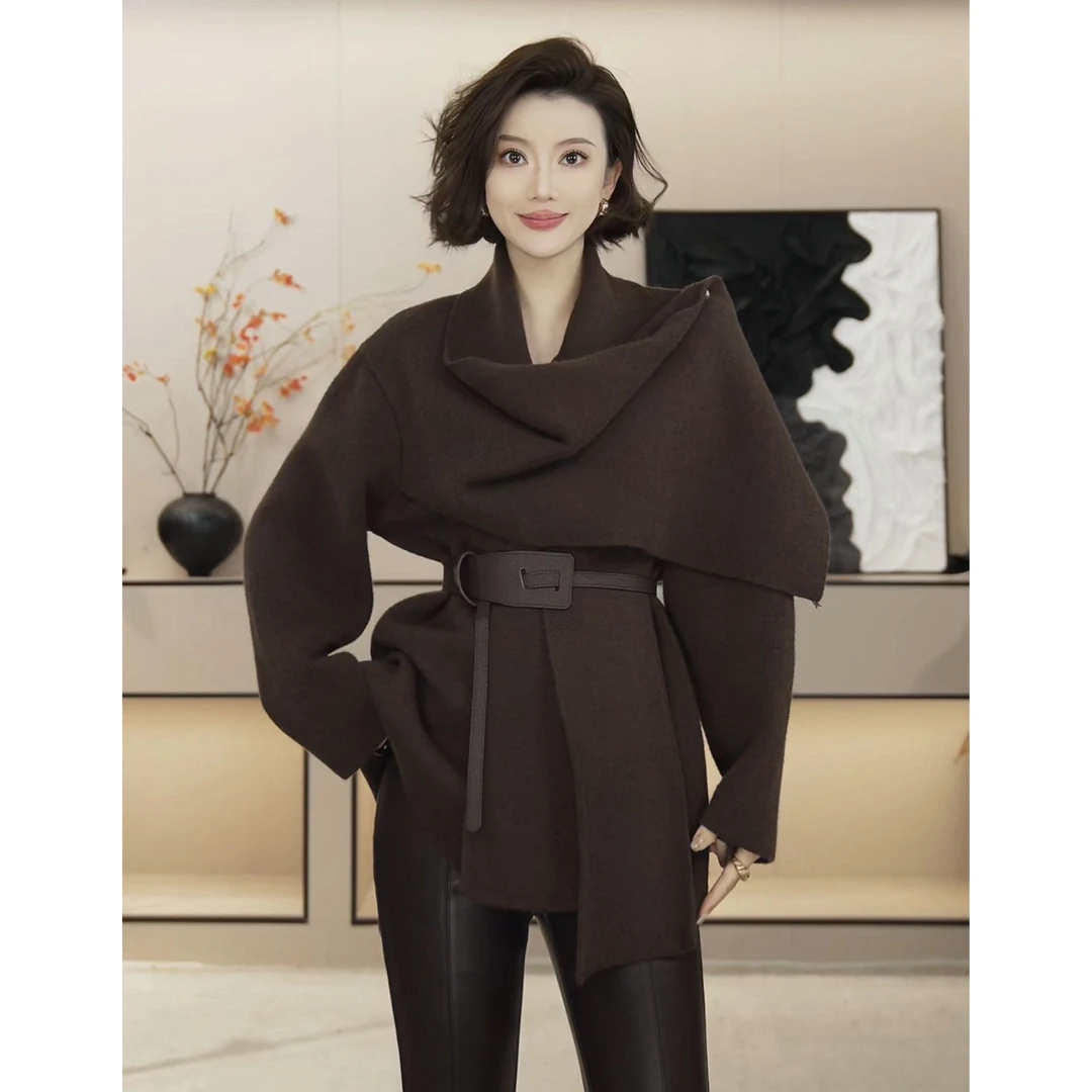 【松弛美学】毛衣外套松弛韩系气质女御姐针织开衫CSZWW860022