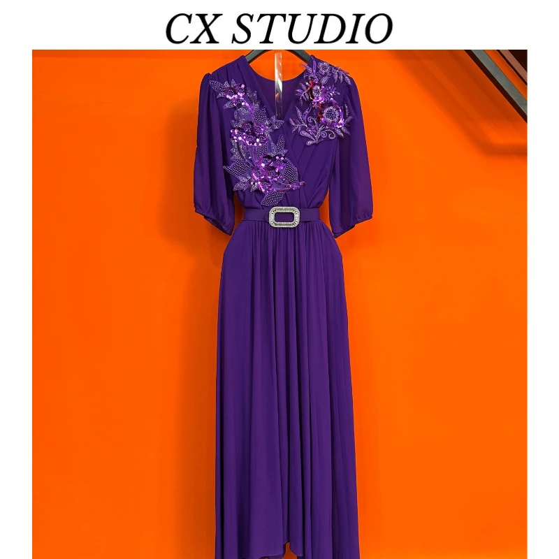 YC编码03 经典收腰轻奢时尚夏季连衣裙（定制女装）TG913