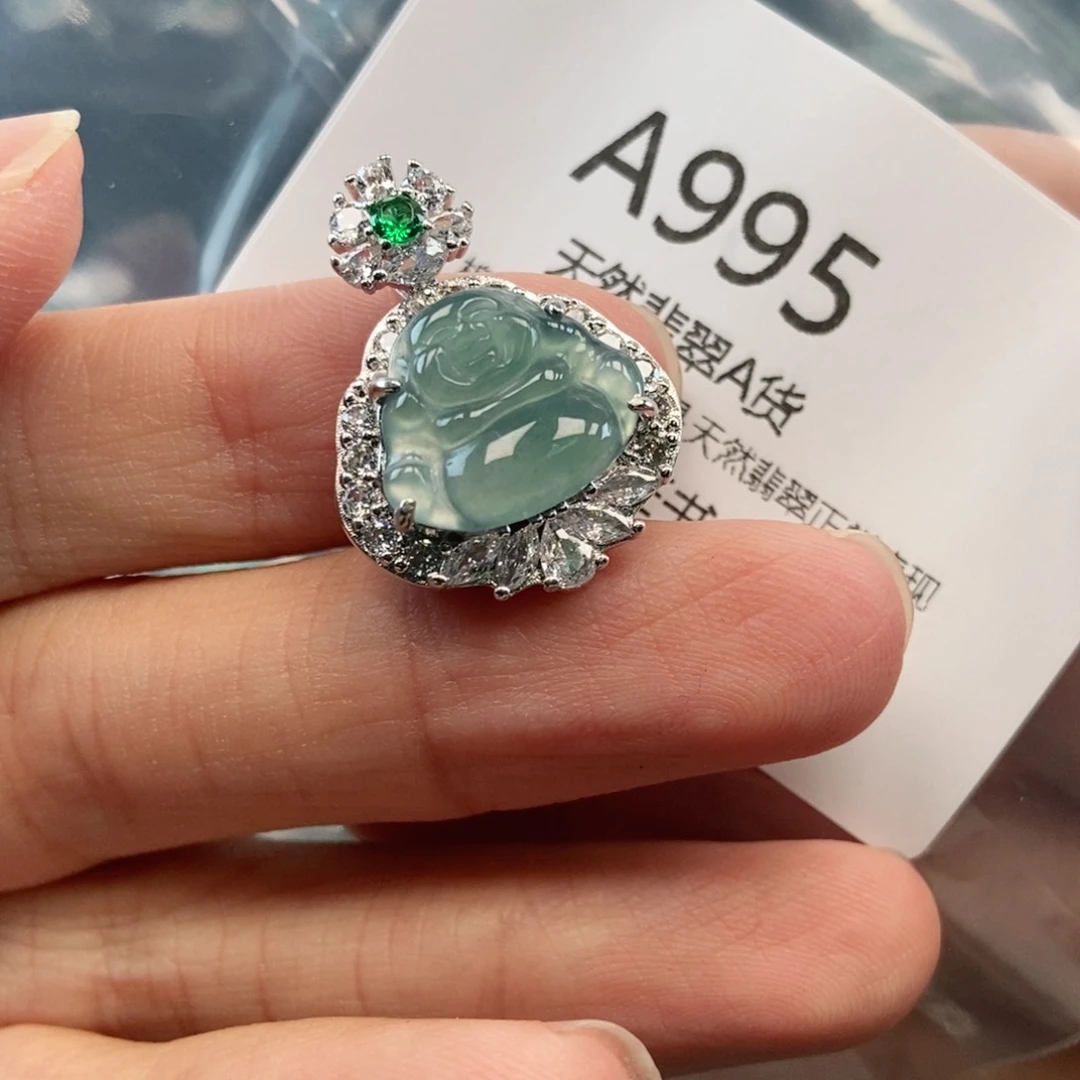 【闪购商品】翡翠吊坠(不含链)未镶嵌