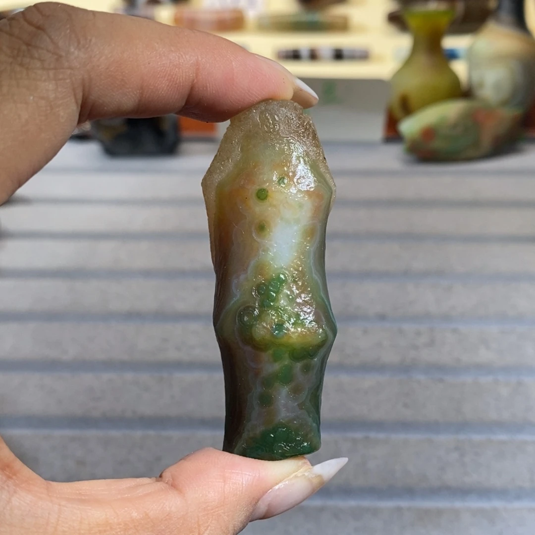 喵***玛瑙/玉髓颈饰合金