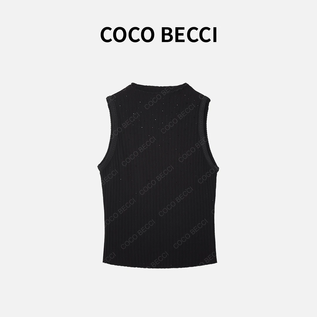 COCO BECCI【高阶打底】简约背心YT24YA510001