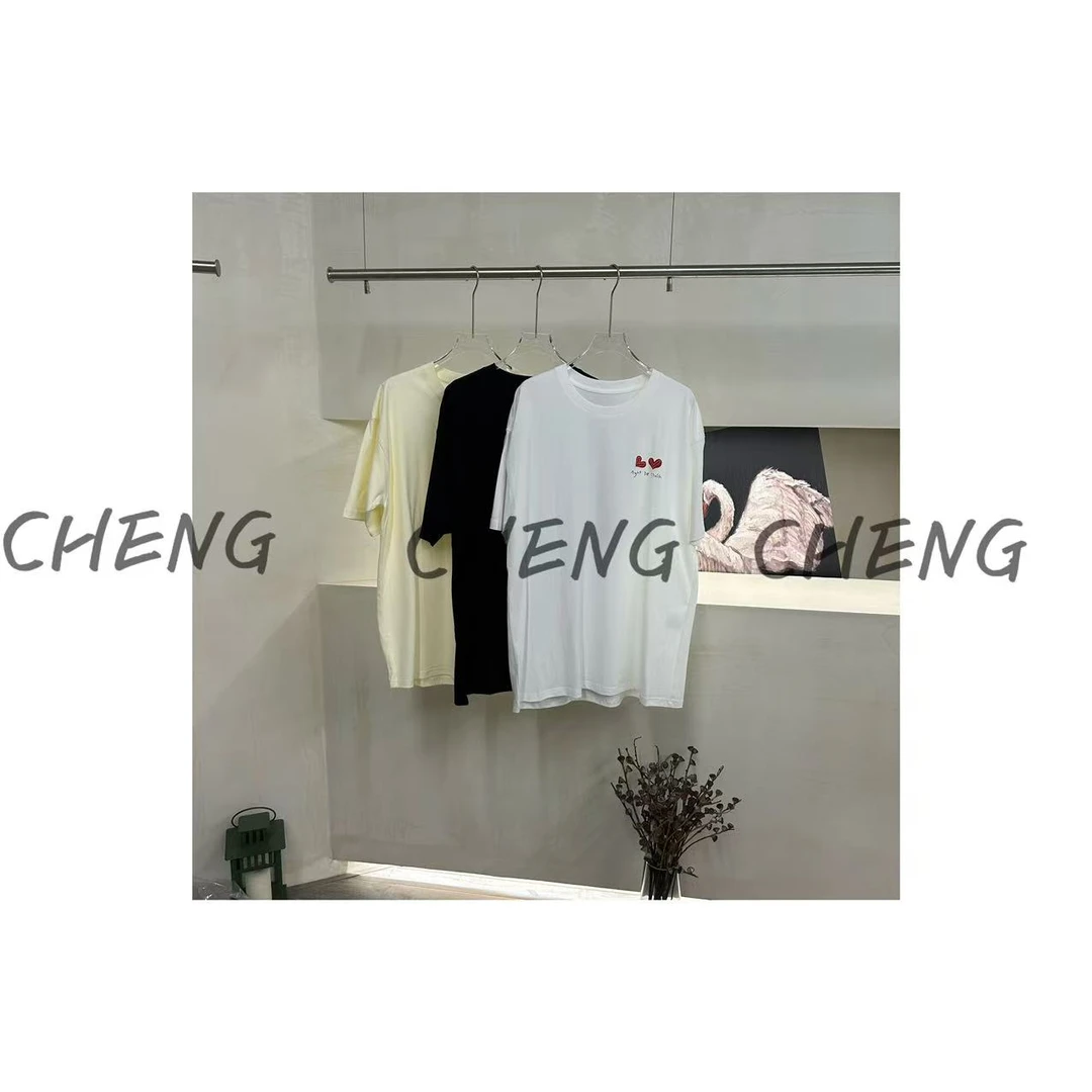 短袖t恤女学生夏新款2025爆款韩版休闲宽松百搭白色上衣服体恤潮