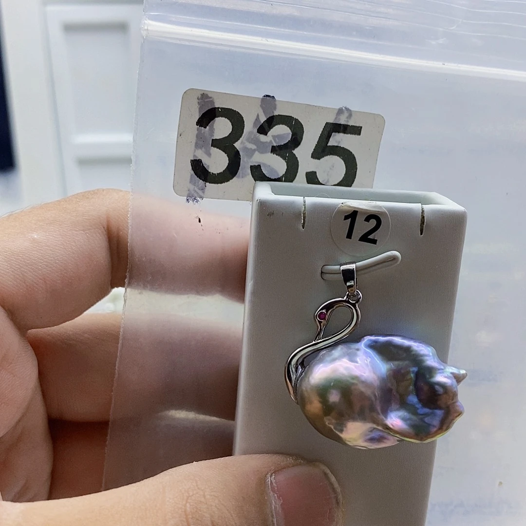 颈饰合金淡水珍珠
