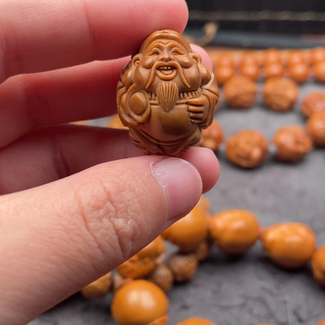 橄榄核吊坠23财神水晶核半价补籽