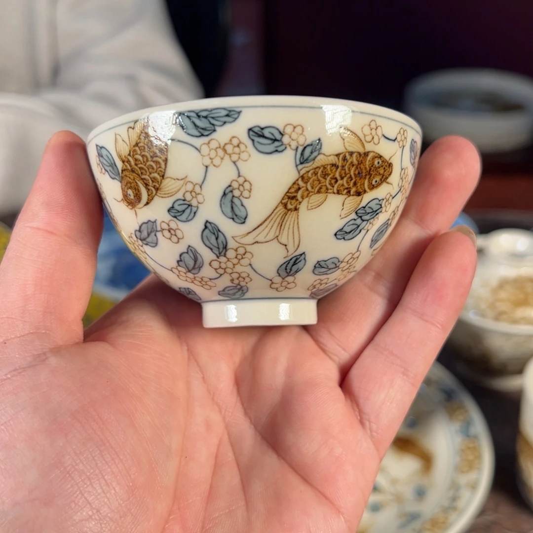 杯景德镇手绘陶瓷