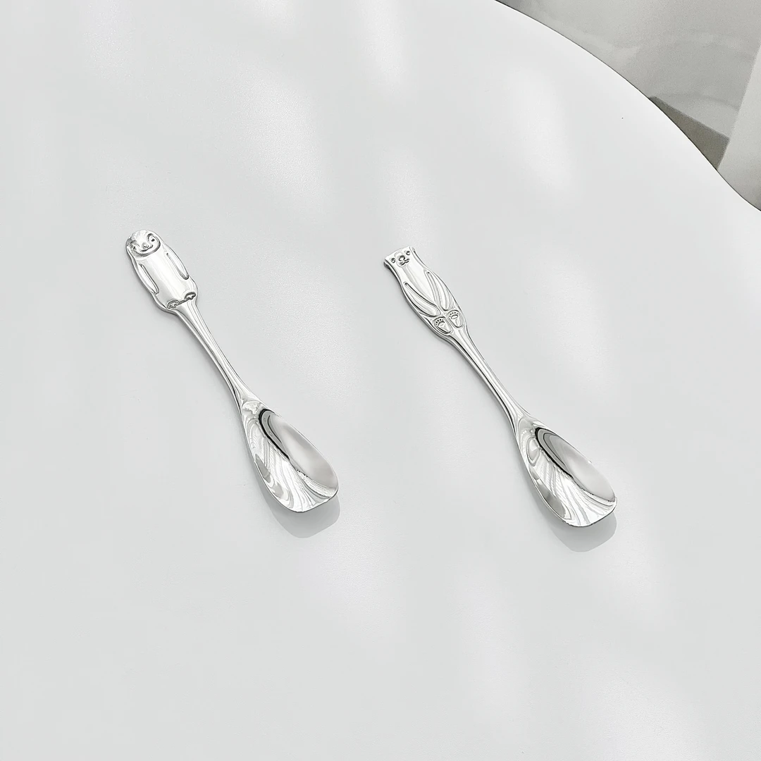 卡通冰淇淋勺【304不锈钢】咖啡勺可爱雪糕勺冰激凌勺子蛋糕甜品勺