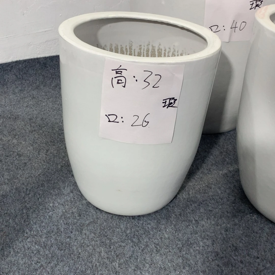 高温陶瓷花盆微瑕