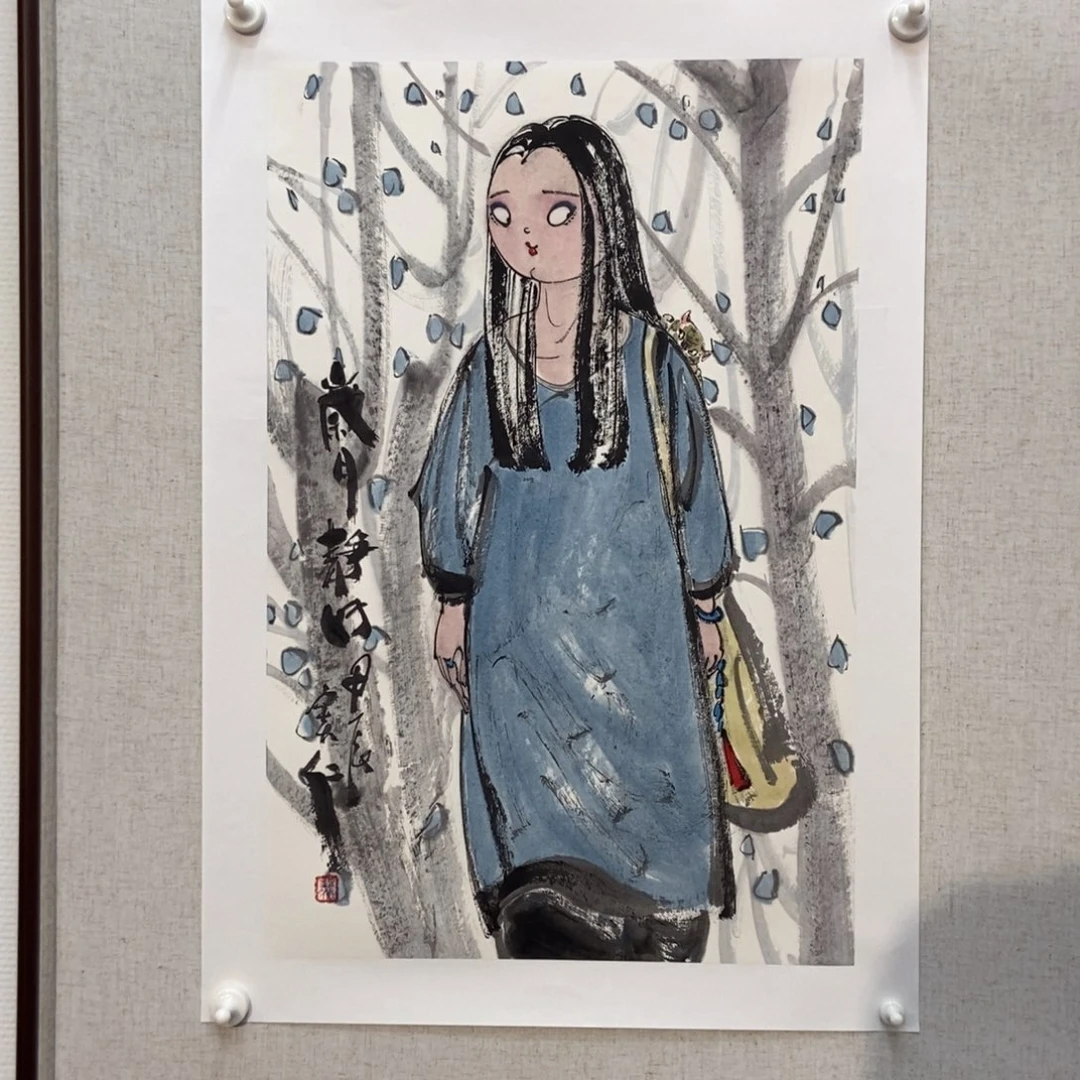 【闪购商品】国画閑*墨鱼精品墨鱼精品