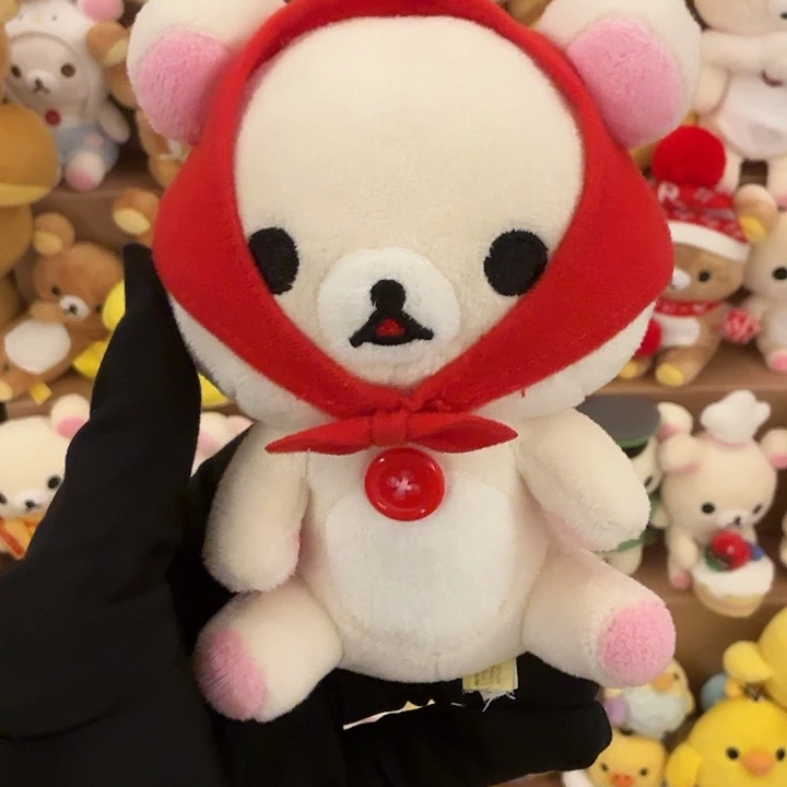 毛绒草莓熊妹有瑕