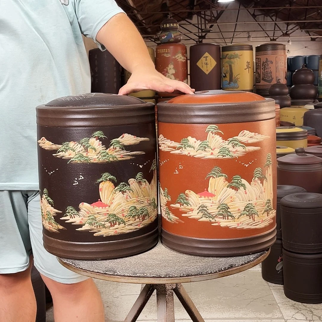 茶叶罐紫砂茶叶罐