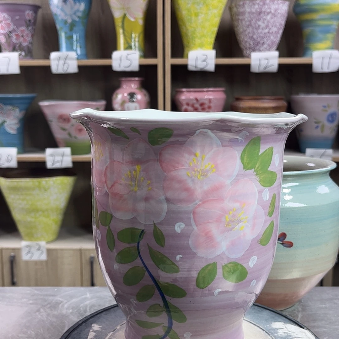 景德镇陶瓷花盆花盆