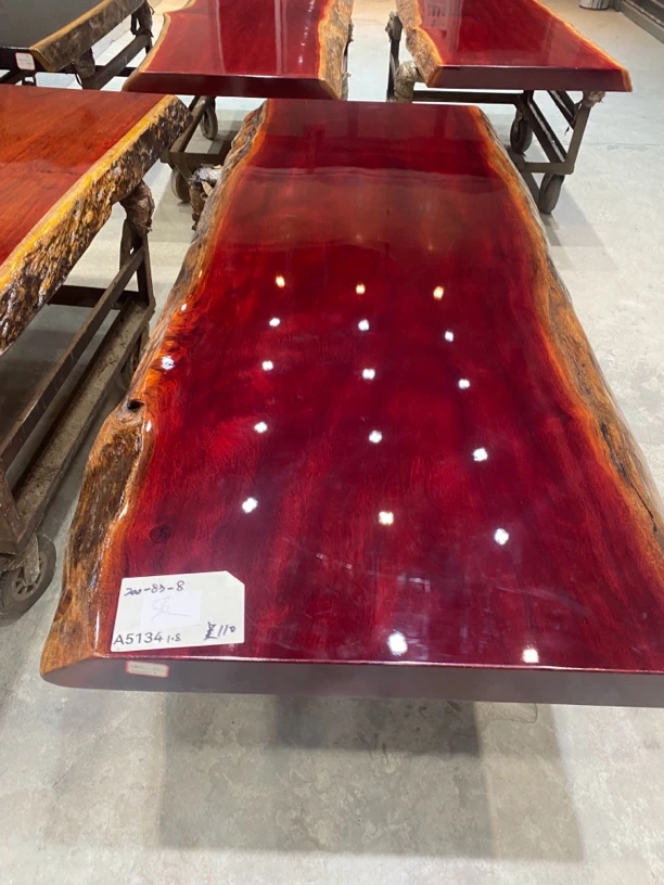 3非洲进口原木实木大板桌