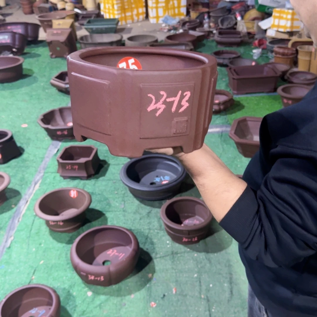 紫砂花盆紫砂花盆