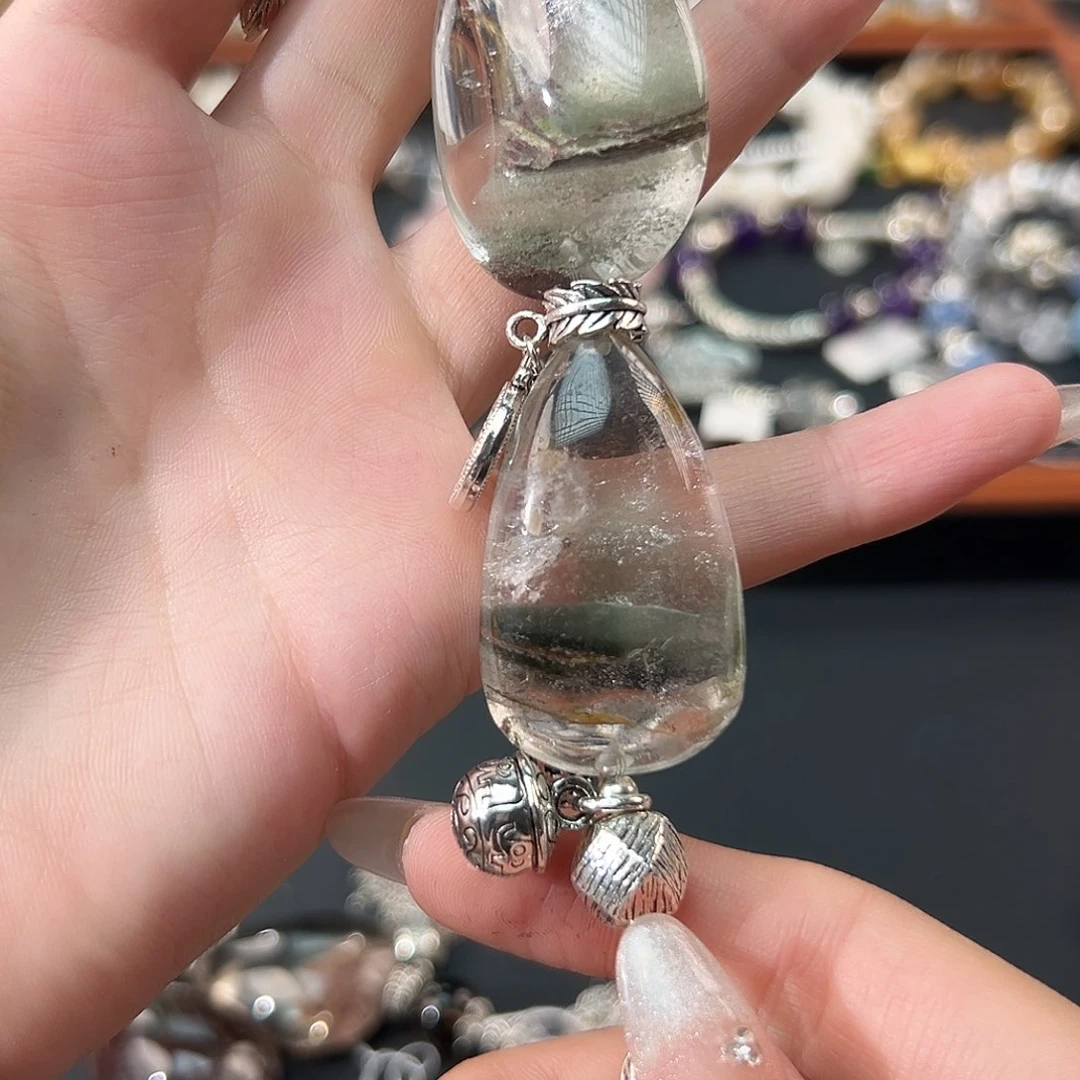 烟晶手链合金一****?手串