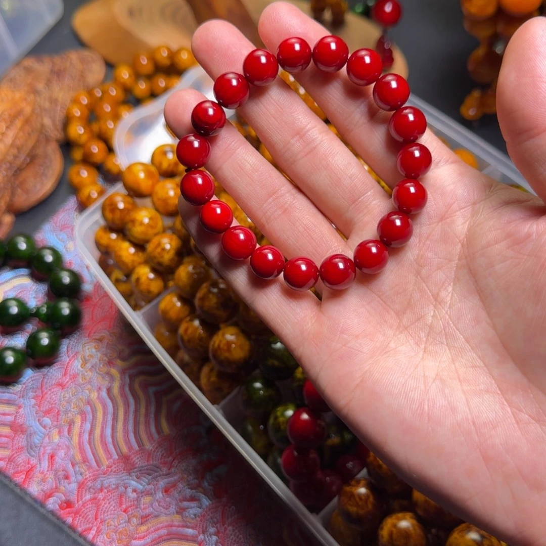 松木半**夏琥珀木1.0红油单圈