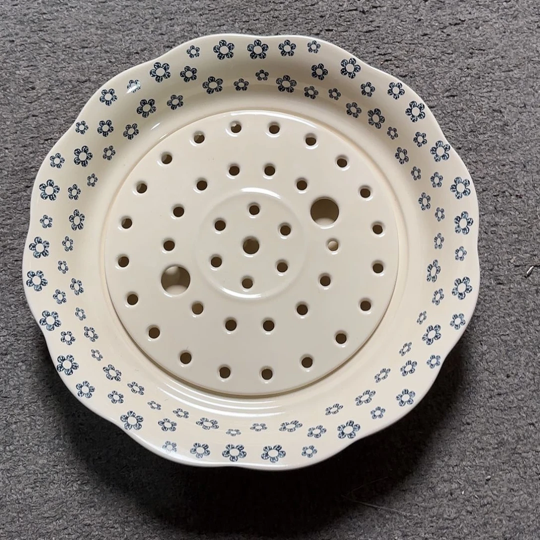 稻谷壳兰朵沥水饺子盘