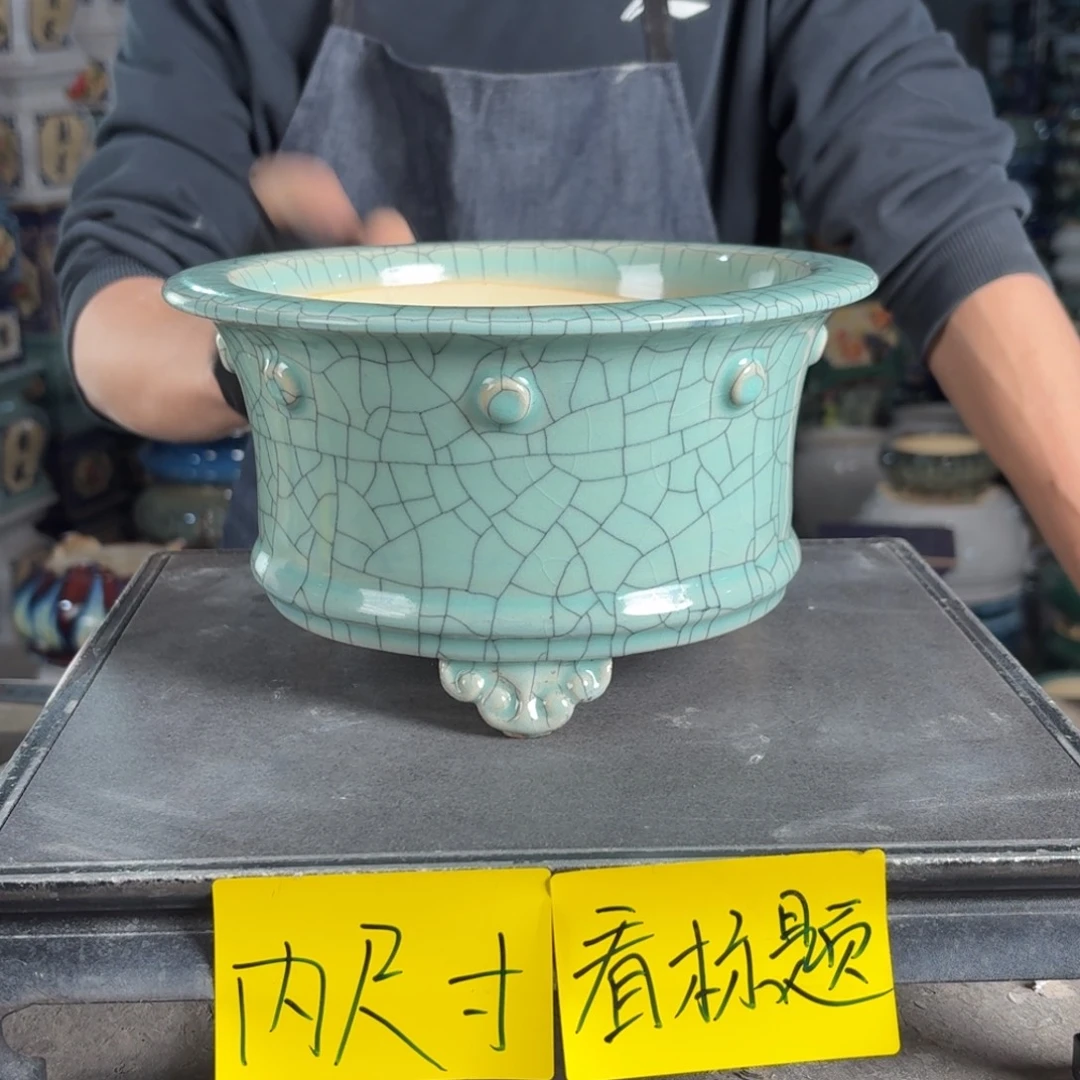 一风堂石湾花盆 内18*10