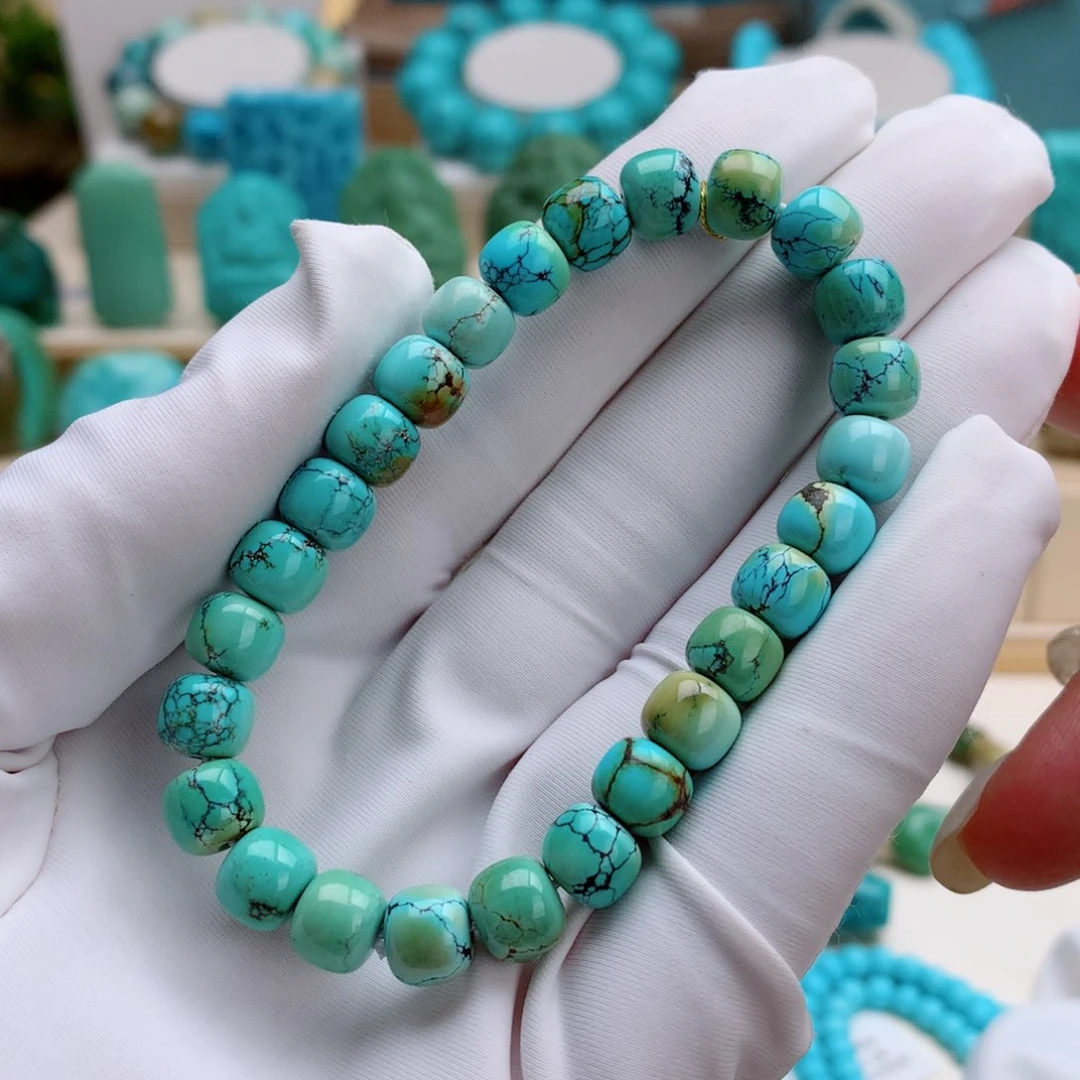 绿松石未镶嵌挂件