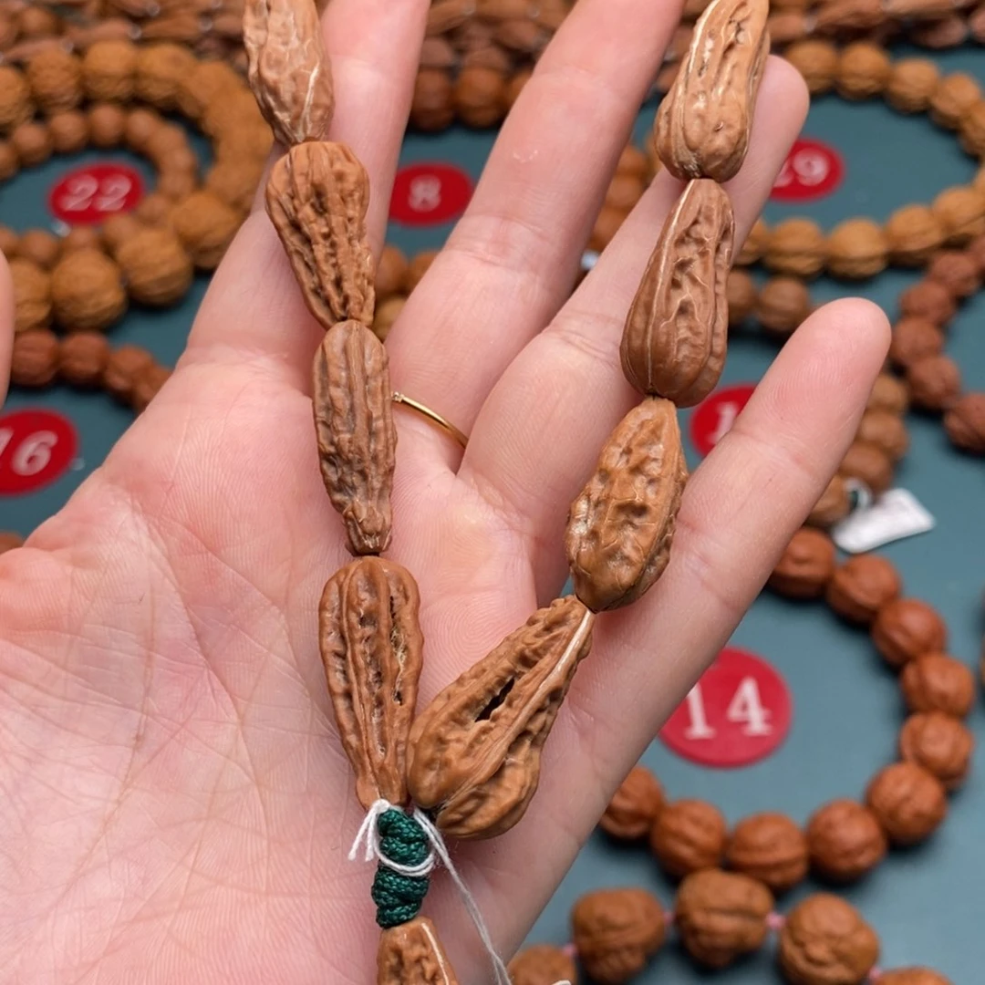 文玩核桃手串10尺寸葡萄干