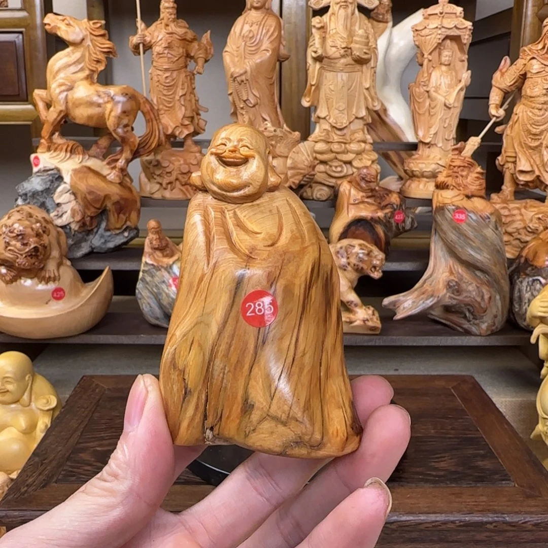 崖柏小木匠艺雕一物一拍