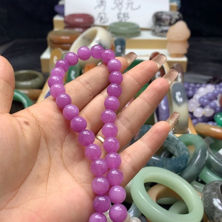 未镶嵌手镯石英质玉