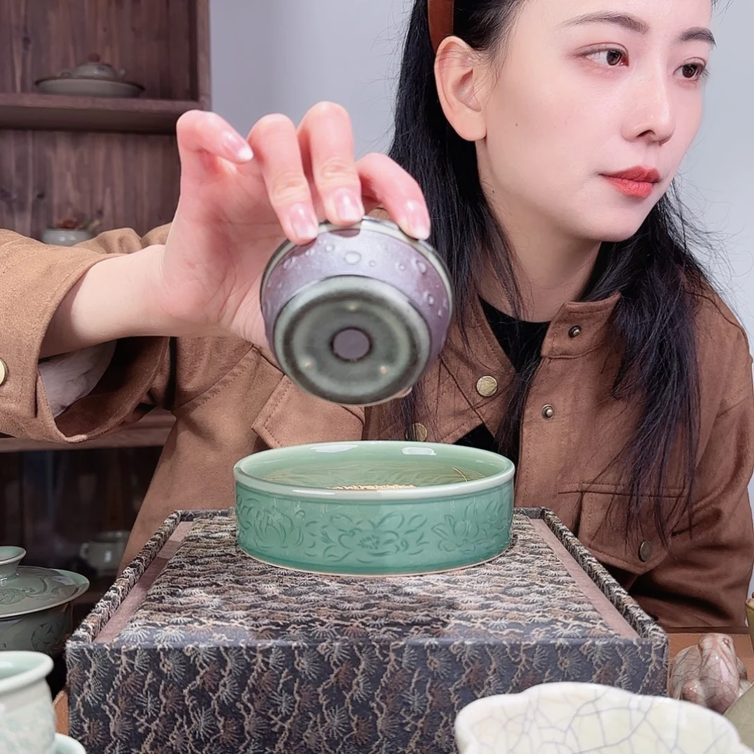 瓷摆件月球杯1111