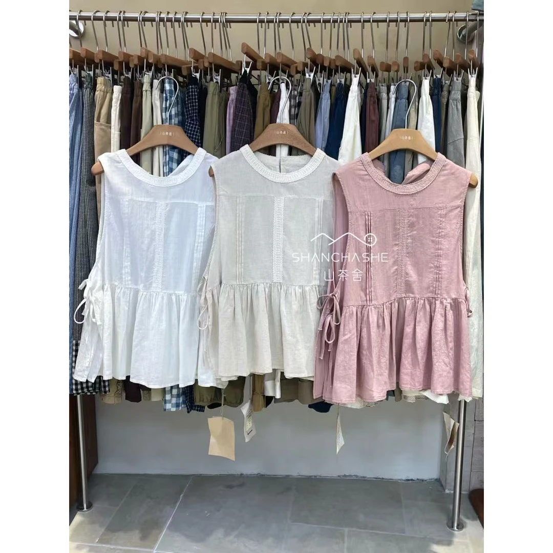 叨叨推荐款 SCS#6057#无袖上衣 FL