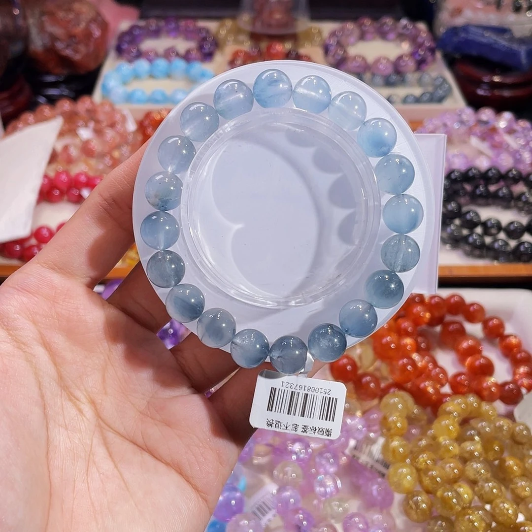 手链水晶未镶嵌纱幔蓝兔毛10.2