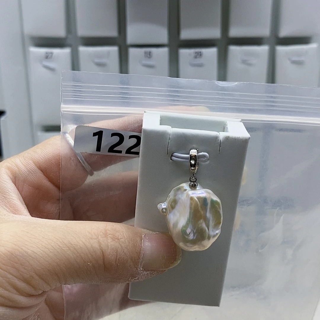 颈饰合金淡水珍珠