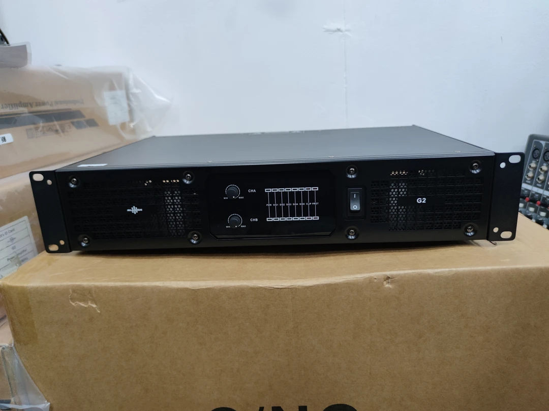 爱朗士G2专业数字功放机大功率功放纯后级功放机大功率850W*2通道