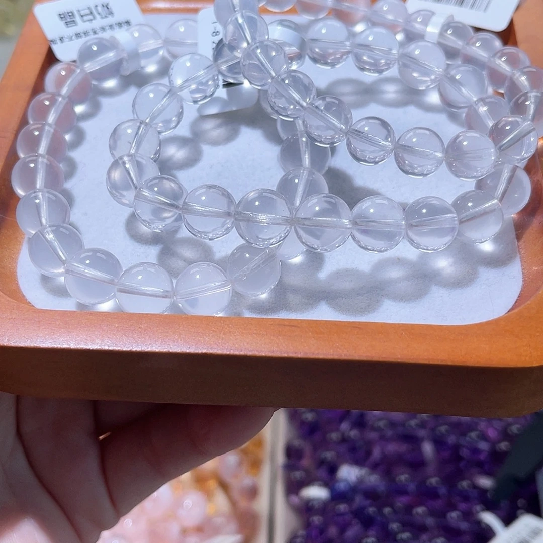 溪***x未镶嵌手链水晶Y奶白晶打包3条