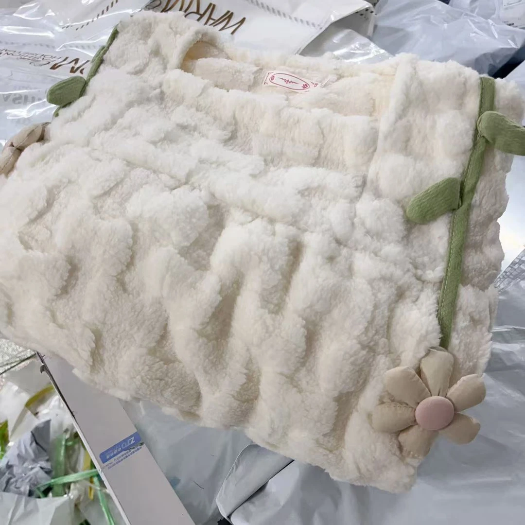 CD287秋冬新款季珊瑚绒睡衣女款加绒加厚