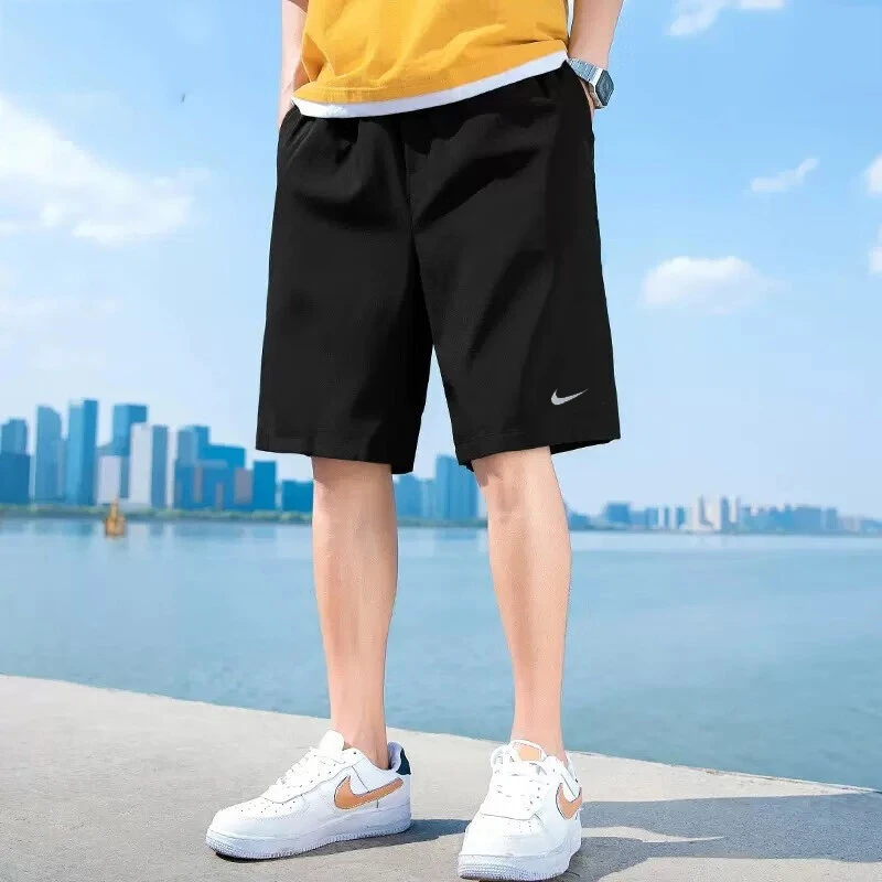 NIKE耐克男款2025夏季新款运动休闲裤健身训练跑步梭织短裤DV9345