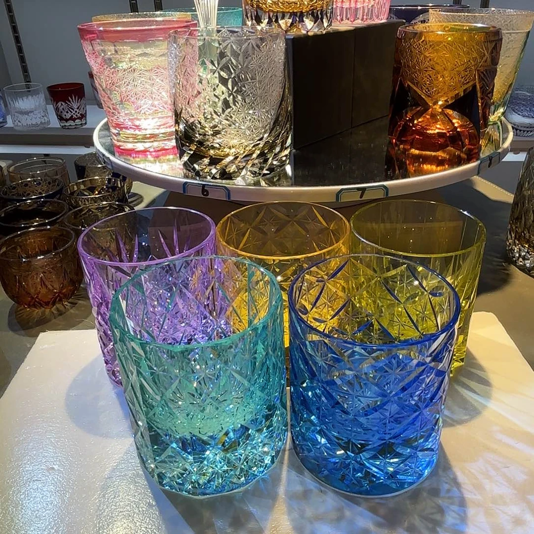 水晶玻璃吸管款^****^共五只