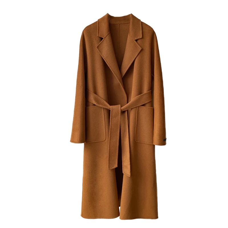 251-260羊毛大衣外套长款