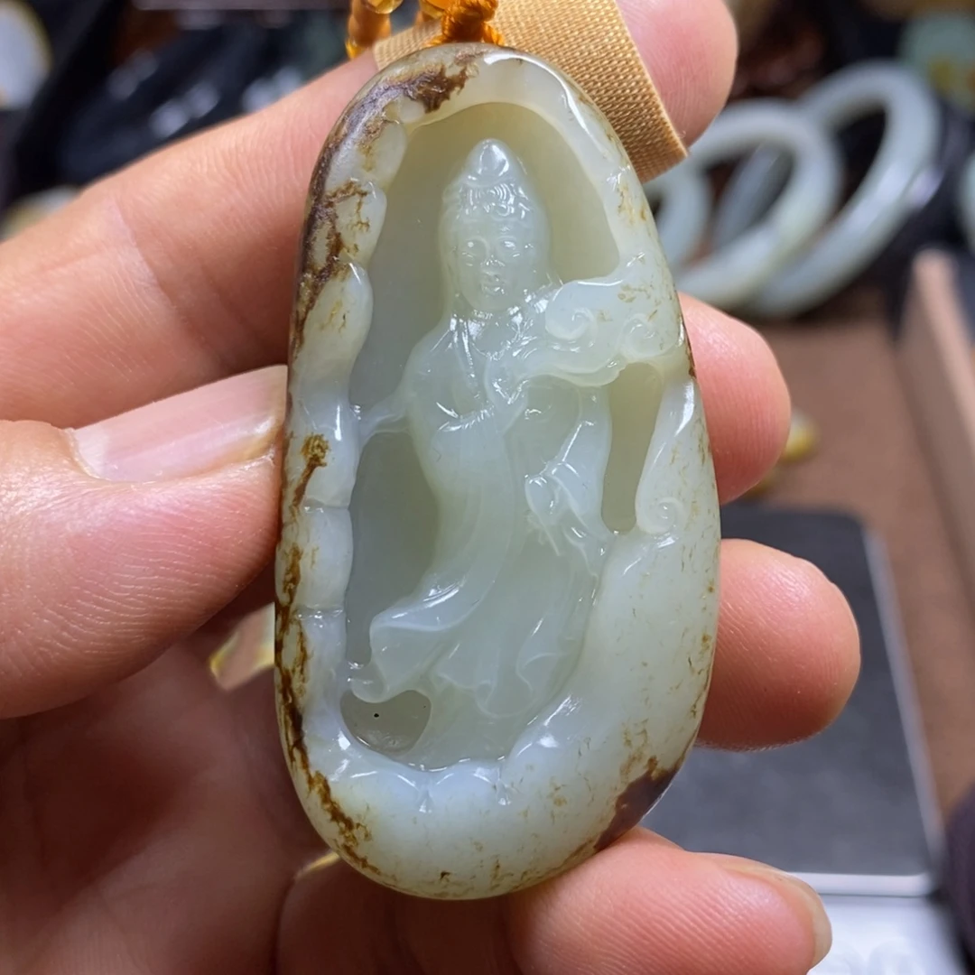 未镶嵌和田玉挂件