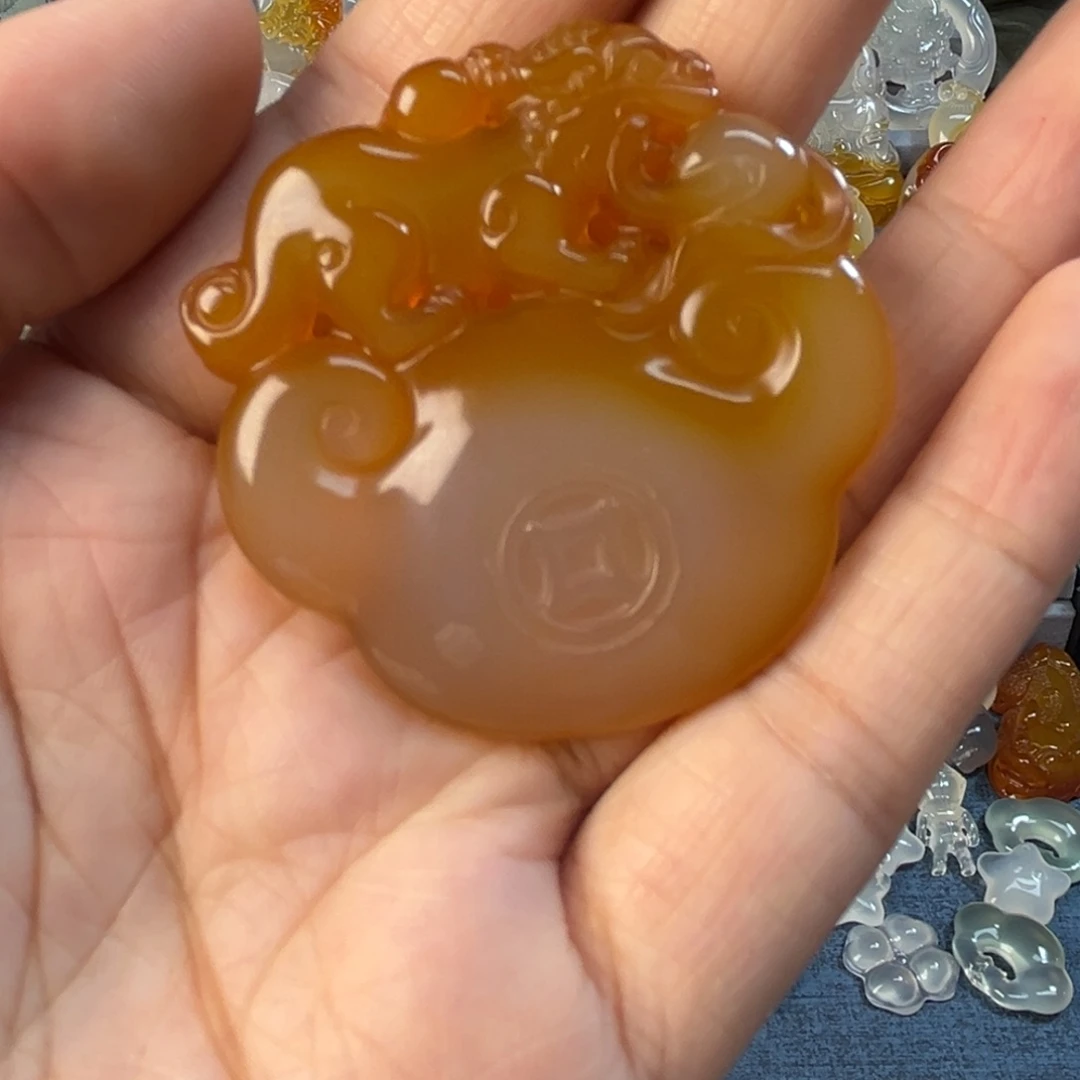 玛瑙/玉髓未镶嵌颈饰