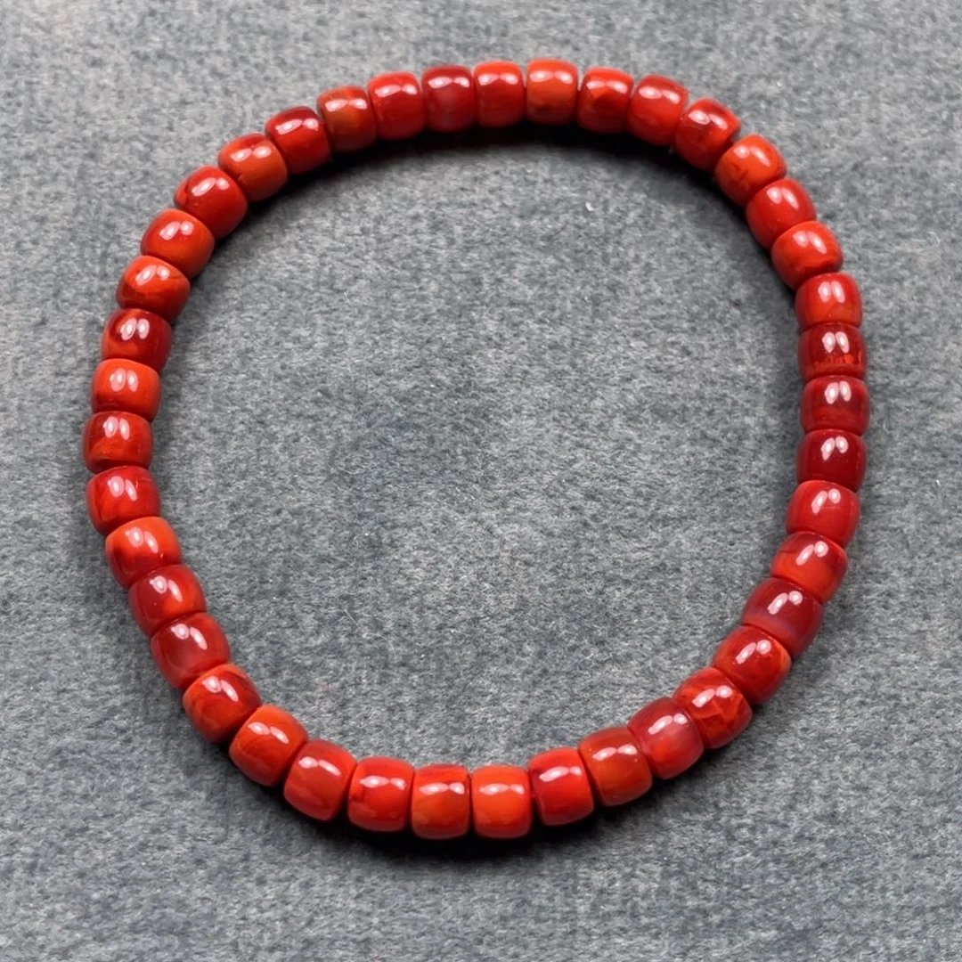南红玛瑙未镶嵌手串