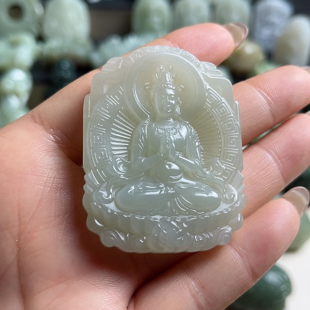 未镶嵌和田玉挂件