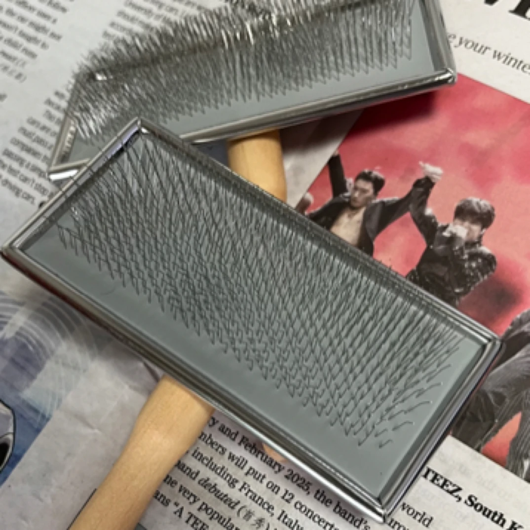 【京东快递】bravura长毛犬博美犬开结针梳