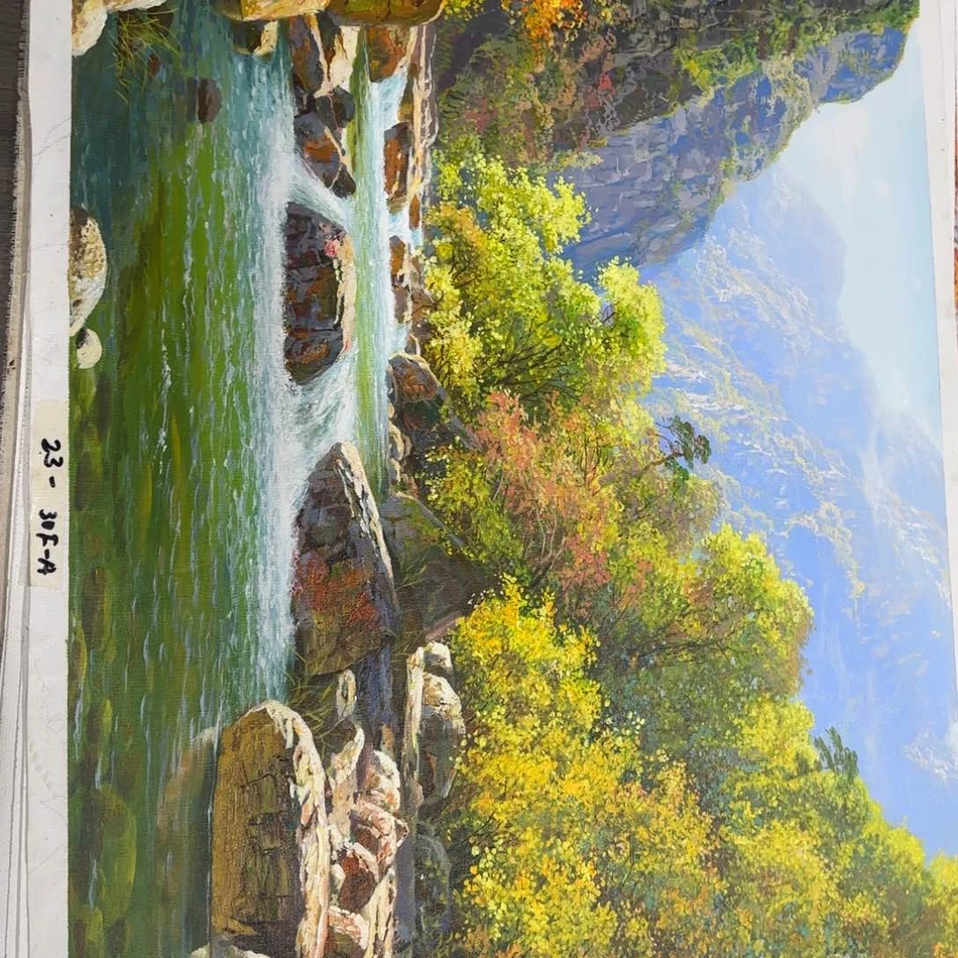 油画不知道为什么要这么