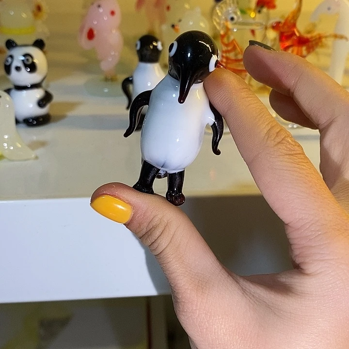 琉璃手工艺品企鹅
