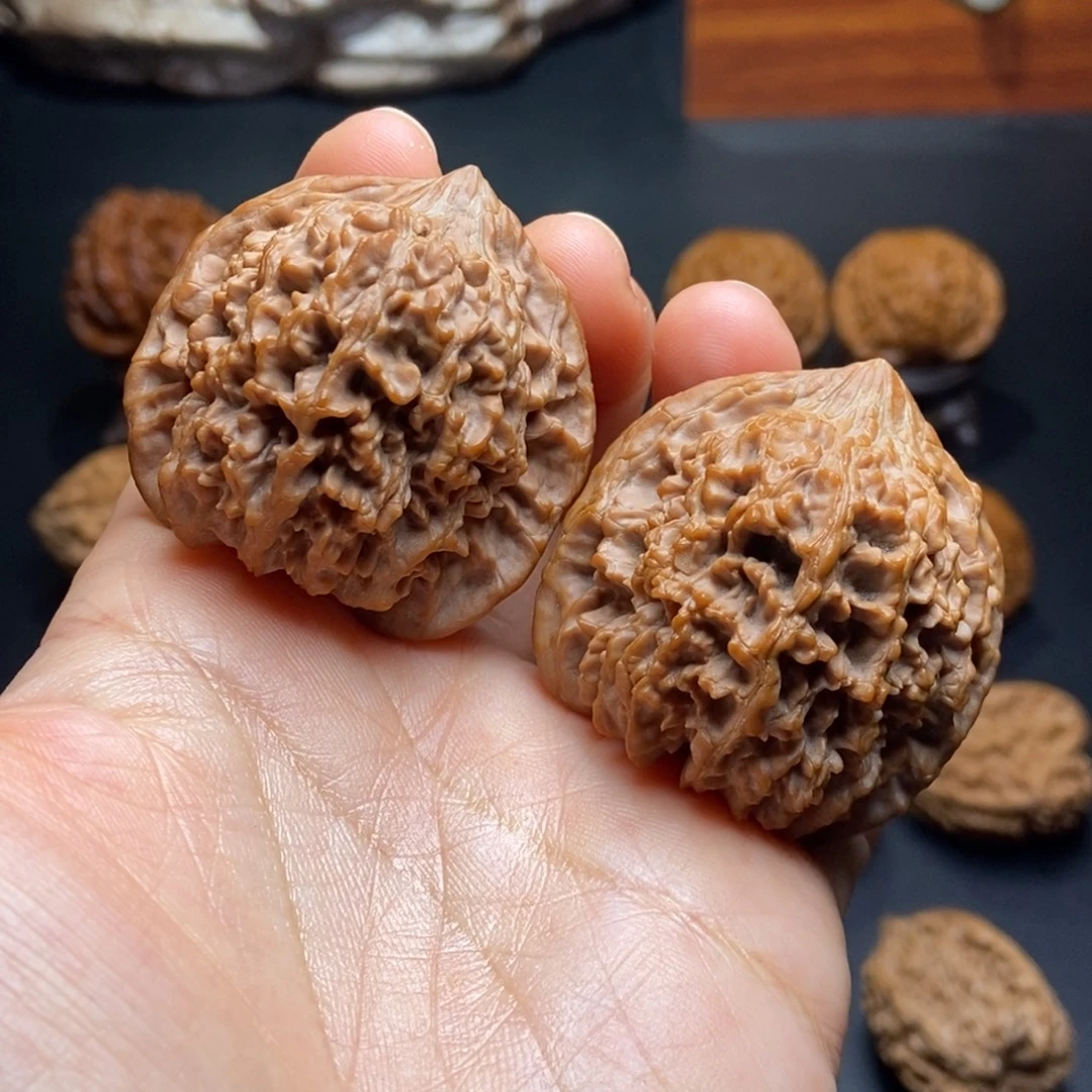 文玩核桃吊坠43尺全品满天星老款百花山