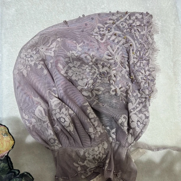 嘉妃漫•新品高级丝带帽