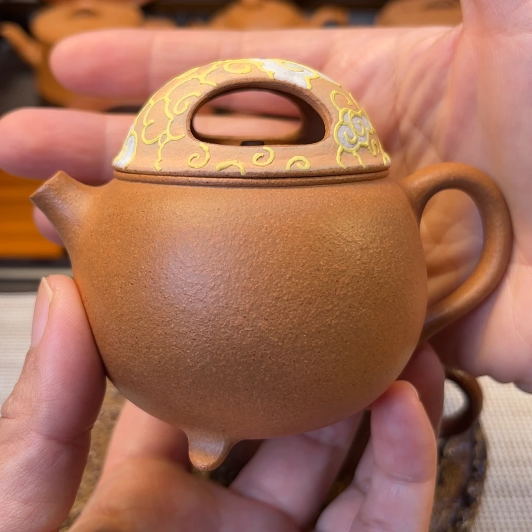 宜兴紫砂壶半手工制作