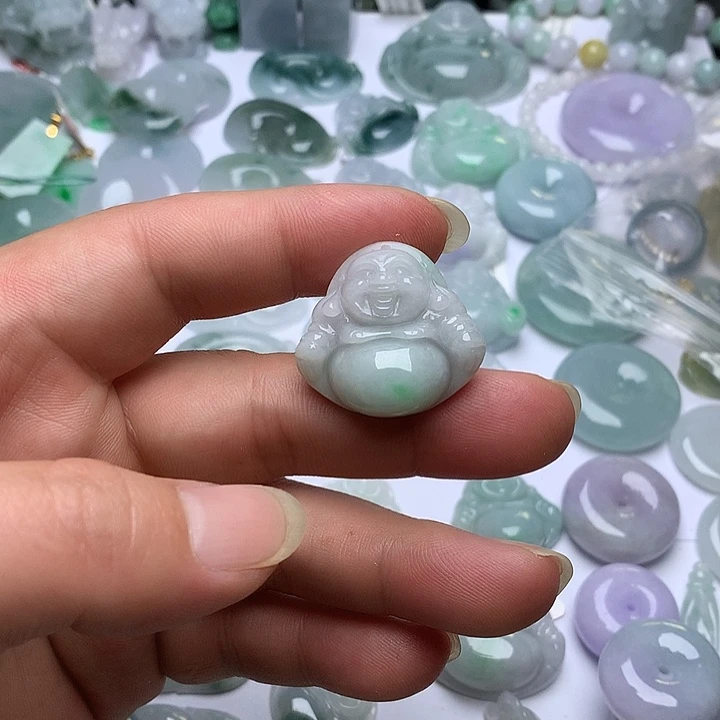 翡翠未镶嵌颈饰天然翡翠