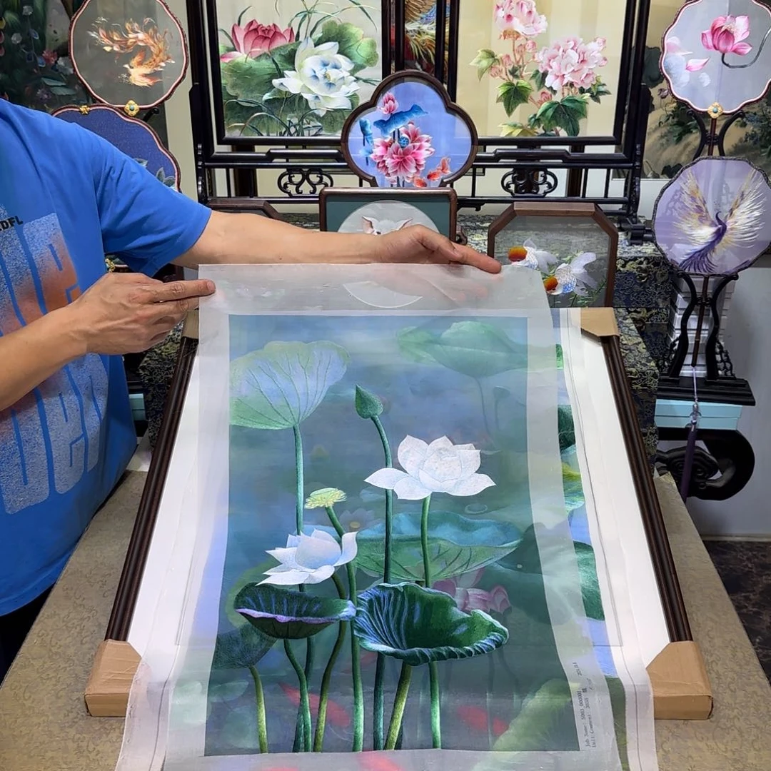 刺绣刺绣工艺精湛独特